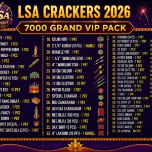 LSA Crackers 7000 JUMBO Pack – 65 Items