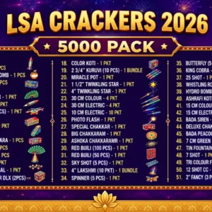 LSA Crackers 5000 VIP Pack – 51 Items